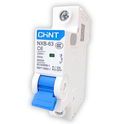 Aptomat CHINT NXB-63-1P-C 6A