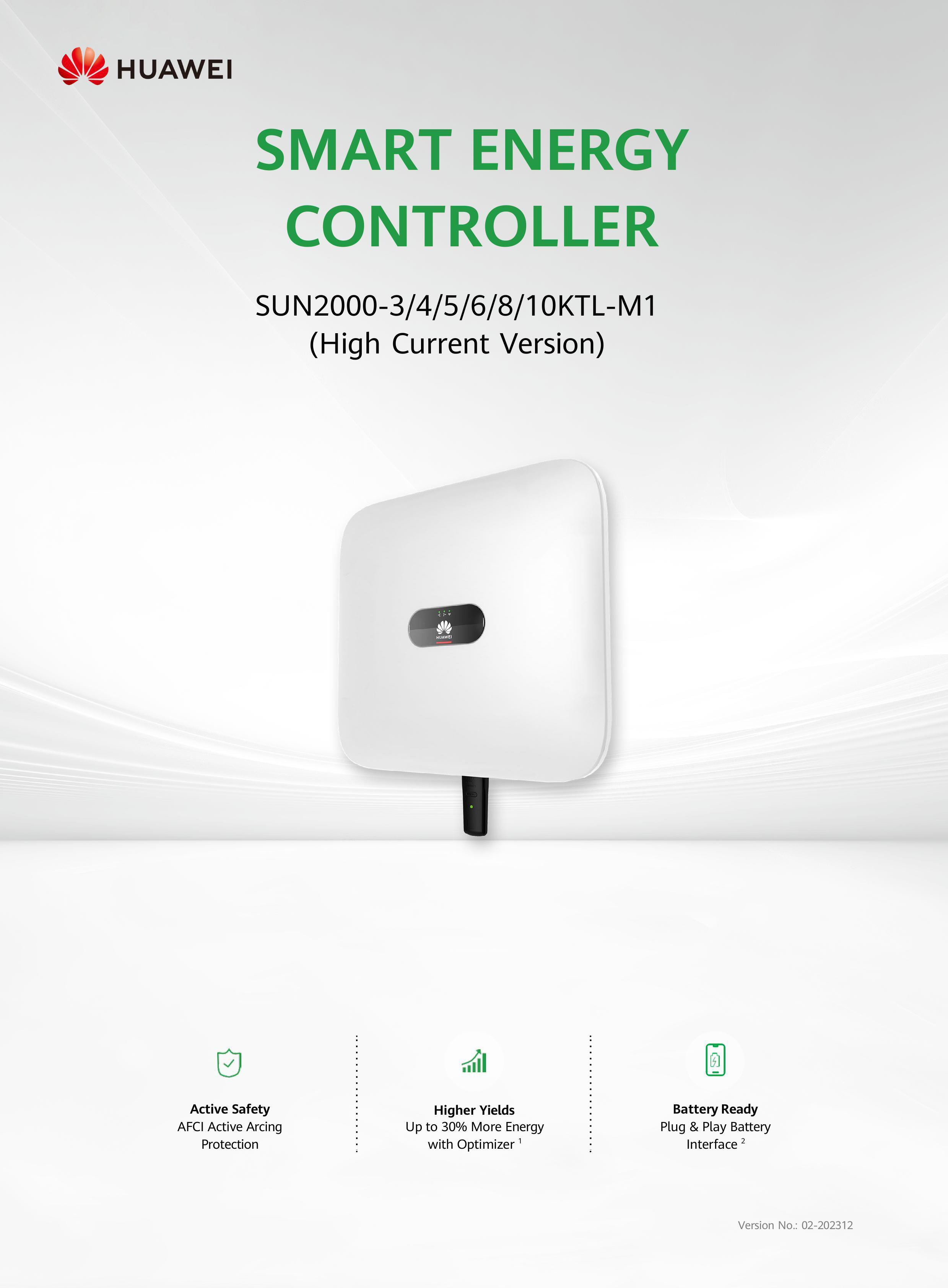 Datasheet Inverter Hyrid Huawei SUN2000-(3-10)KTL-M1