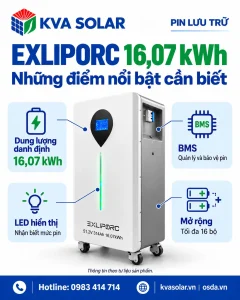 pin lưu trữ 16kwh